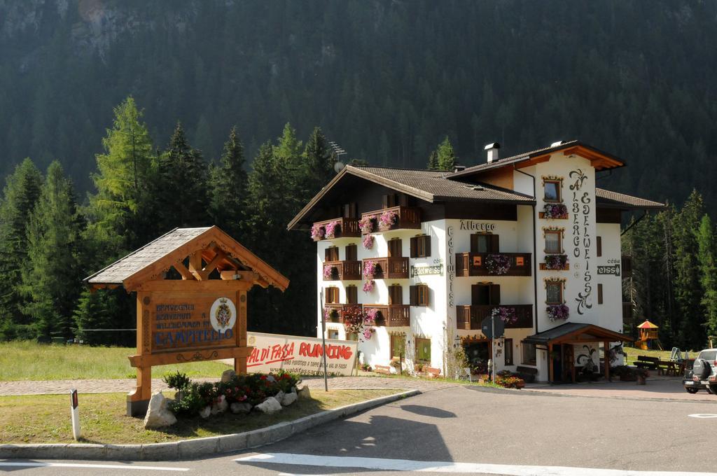 Cesa Edelweiss Living & Spa Campitello di Fassa Bagian luar foto